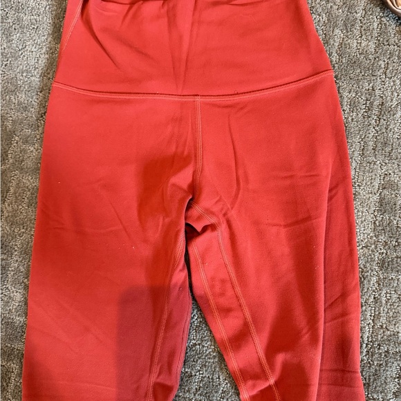 lululemon Rusty Orange Align Leggings - Picture 2 of 3